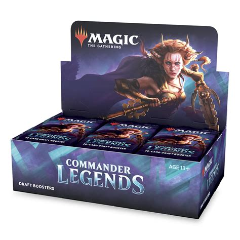 Buy Magic: The Gathering Commander Legends Draft Booster Box | 24 ...