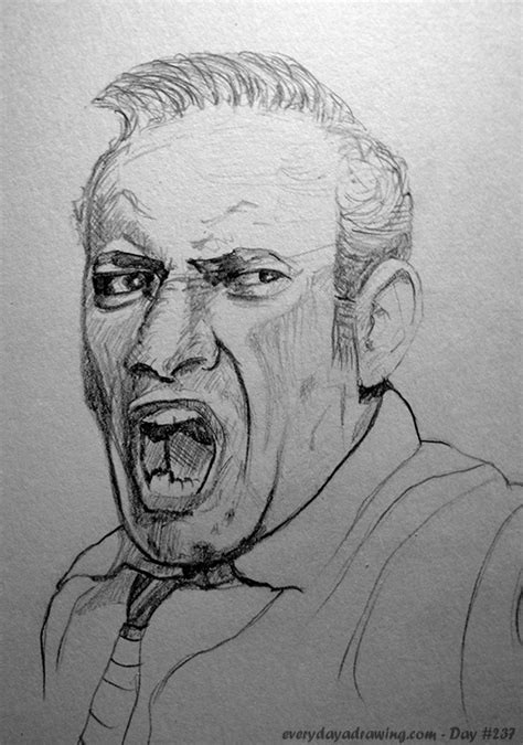 Angry Man Drawing at PaintingValley.com | Explore collection of Angry ...