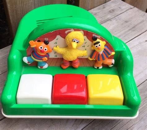 Sesame Street Piano Toy Collectible Rare | Etsy