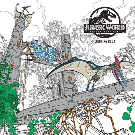 Jurassic World: Fallen Kingdom Coloring Book TPB :: Profile :: Dark ...