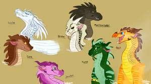 WoF Tribe Age Studies Part I by talons-and-tails on DeviantArt | Wings ...