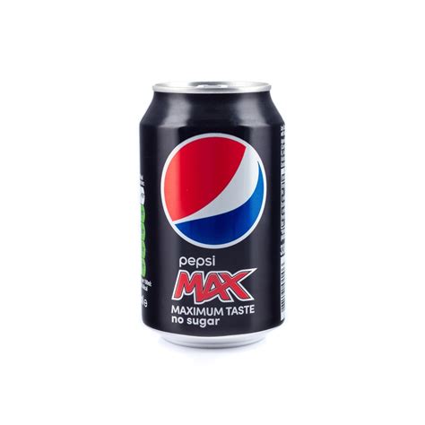 Shop Pepsi Pepsi Max 330Ml Can Pack 24 5752359 - Squash & Soft Drinks ...