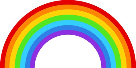 Rainbow clipart design illustration 9304560 PNG