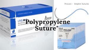 Polypropylene Suture - Suture Basics