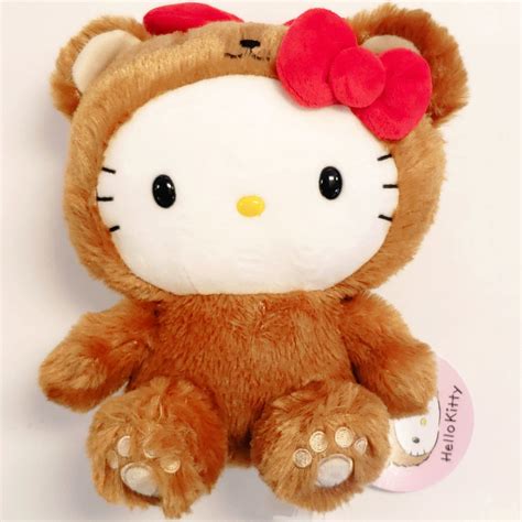 Hello Kitty 8" Plush Bear – Sanrio Monrovia | Kitty, Hello kitty, Hello ...