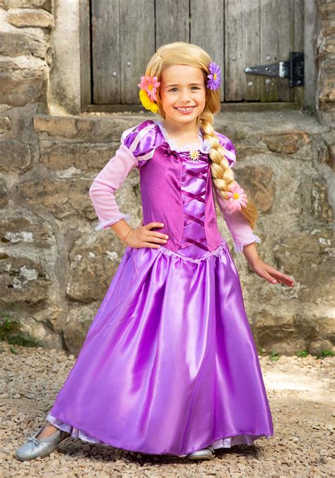 Disney Tangled Rapunzel Princess Dress Halloween Cosplay Costume ...