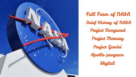 Full Form of NASA - Brief History of NASA | Trendslr