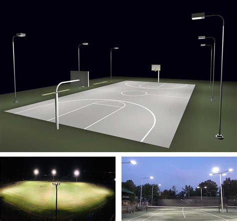 Basketball Court LED Lighting Outdoor Indoor - MECREE