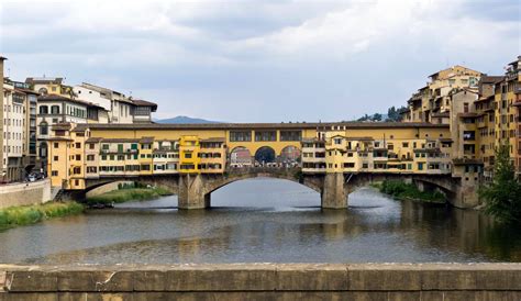 FLORENCE PONTE VECCHIO, Italian city, original watercolour, bridge ...