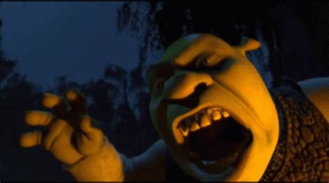 Shrek Roar GIF - Shrek Roar Roaring - Discover & Share GIFs