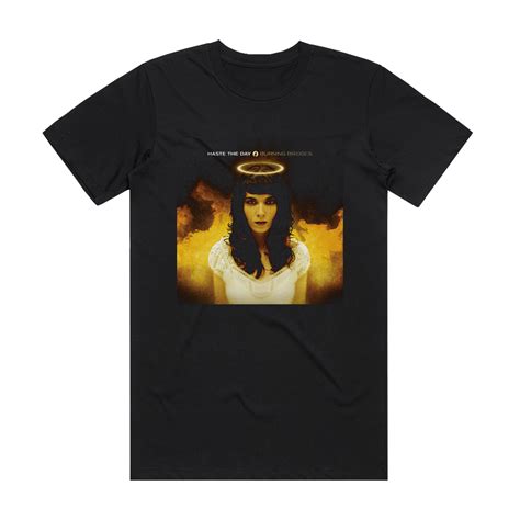 Haste the Day Burning Bridges Album Cover T-Shirt Black – ALBUM COVER T ...