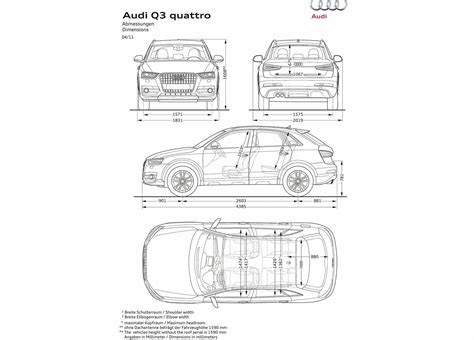 Audi Q3 Exterior Dimensions | Audi Q3 Forum