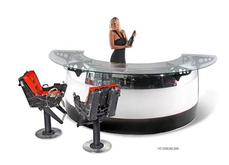 MotoArt : Futuristic furniture from retired airplanes. A piece of ...