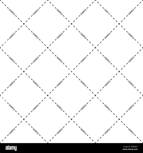 Sample watermark seamless pattern. Vector illustration Stock Vector ...