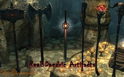 Oblivion All Daedric Artifacts - rhinoilida