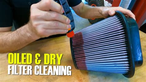 How to Clean and Re-Oil Your Air Filter - YouTube