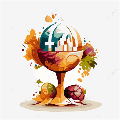 World Communion Sunday Vector, Sticker Clipart Piece Of Graphic Art ...