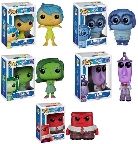 Pre-Order Funko POP Disney Pixar Inside Out Figures Pop Disney, Disney ...