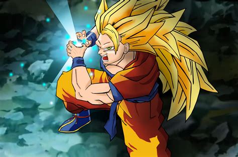 super saiyan 3 goku kamehameha by Westbrionage on DeviantArt