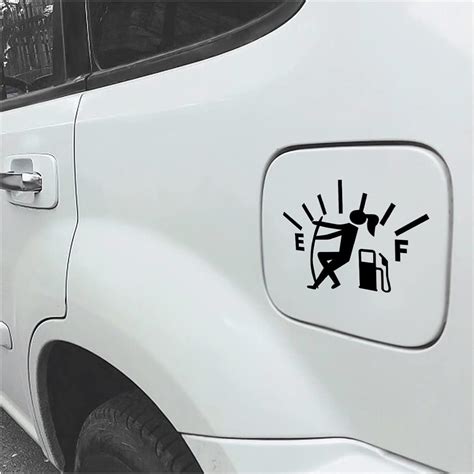 Amazon.com: Blilo Funny Girl Car Stickers High Gas Consumption Decal ...