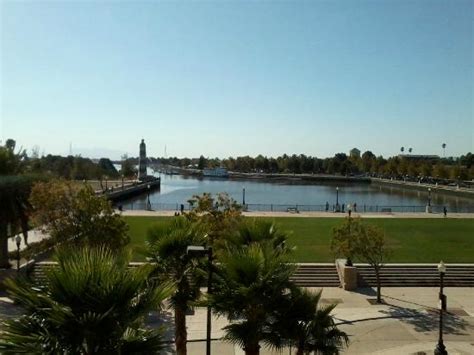 Looking out the window. - Picture of Hampton Inn and Suites Suisun City ...