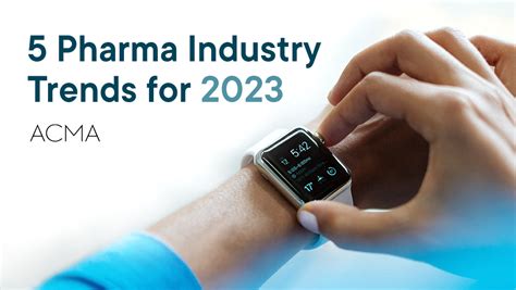 5 Pharma Industry Trends for 2023 | ACMA