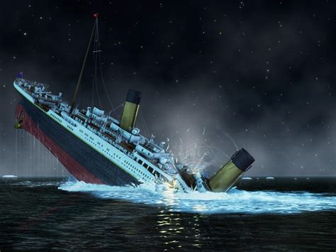 Sinking Titanic Diagram