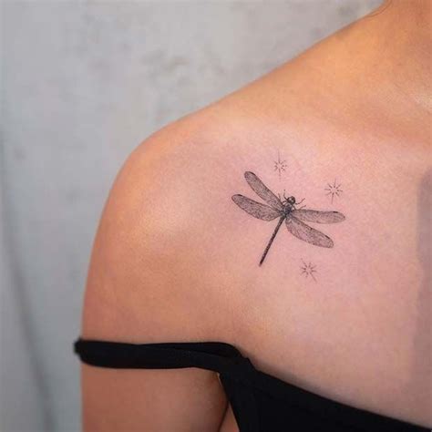 Cute Dragonfly Tattoo for Girls #tattoosforwomen | Dragonfly tattoo ...