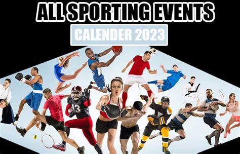 Top Sports Events in 2023