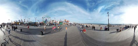 Coney Island Boardwalk 360 Panorama | 360Cities