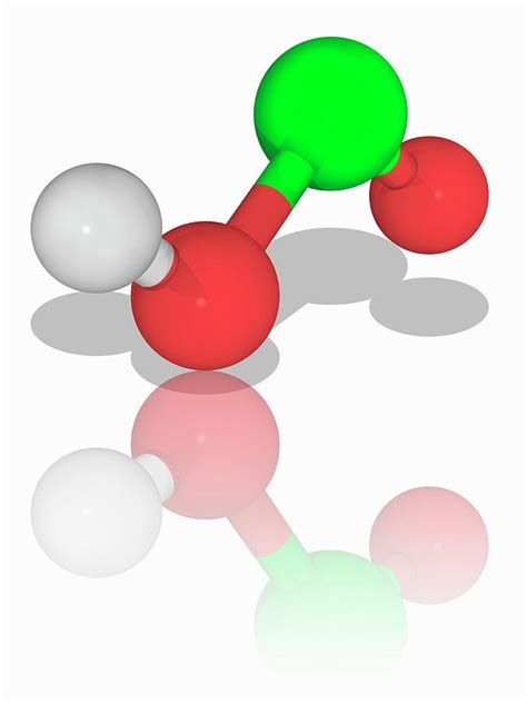 Chlorous Acid Inorganic Compound Molecule Photograph by Laguna Design ...