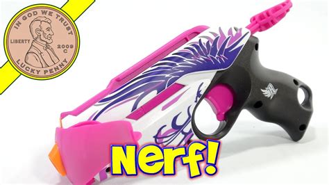 Nerf Rebelle Pink Crush Nerf Gun, Hasbro Toys - YouTube