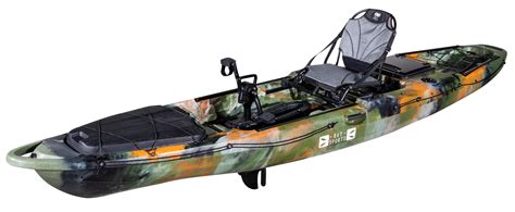 Pedal Fishing Kayak 4m/13ft, Pedal-Powered Drive System l Bay Sports