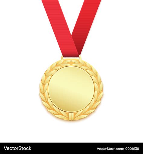 Gold medal winners award Royalty Free Vector Image