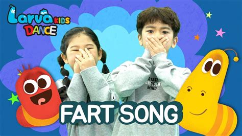 FART SONG | LARVA KIDS | DANCE FOR KIDS | BEST NURSERY RHYME | JUST ...