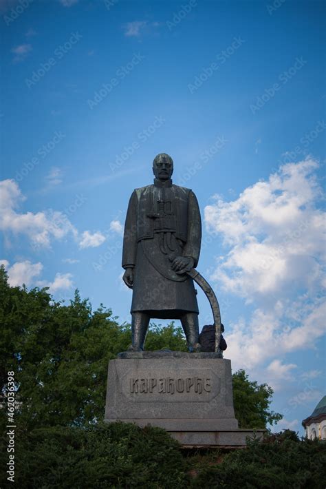 Karadjordje Monument in Belgrade Stock Photo | Adobe Stock