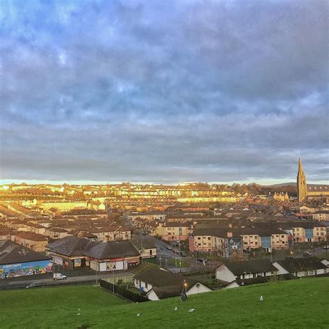 The Bogside Derry. #bogside #bogsidemurals #city #derry #sky #morning # ...