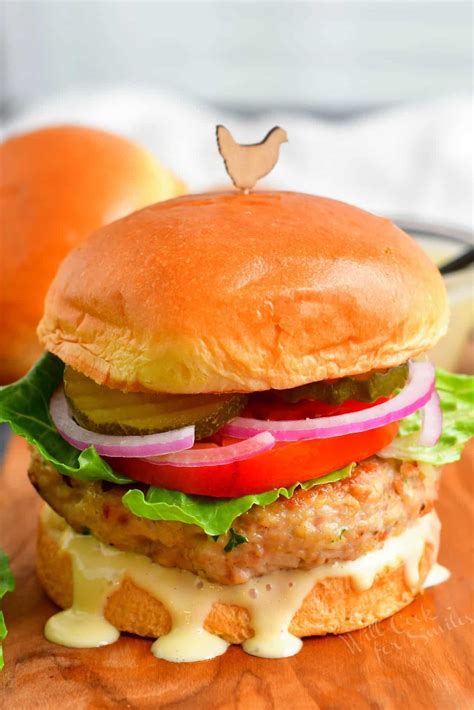 The Best Chicken Burgers - Will Cook For Smiles