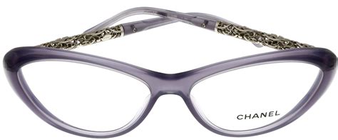 Chanel Prescription Eyewear Frames Bijou Lilac Women CH3270 1271 Cateye ...