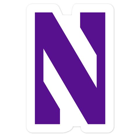 Northwestern Wildcats NCAA Logo Sticker