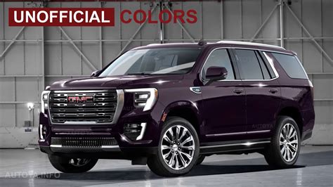 Gmc Yukon Denali Colors 2024 - Imelda Philly