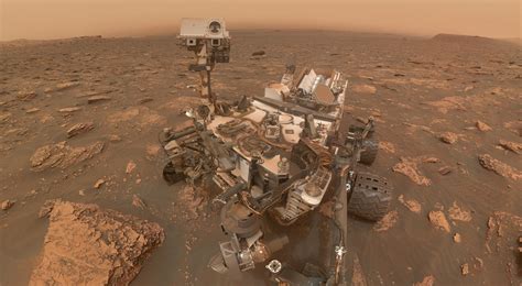 NASA's Curiosity Rover takes valiant selfie as it weathers Mars' huge storm