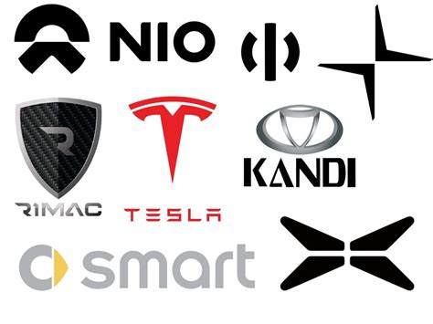 Electric Car Brands and sign, new logo meaning and history, PNG, SVG