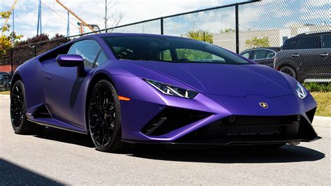 Purple Lamborghini