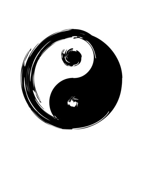 Yin Yang Symbol Art Print by deificus Art | Ying yang tattoo, Yin yang ...