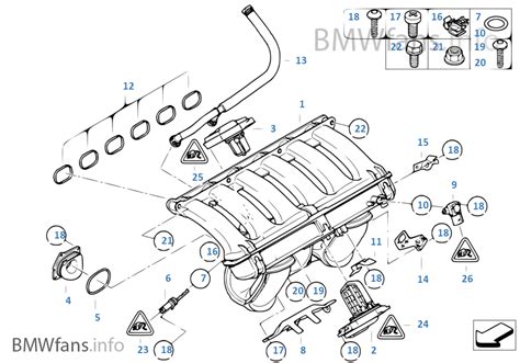 Intake manifold system | BMW 3' E90 330i N53 Europe