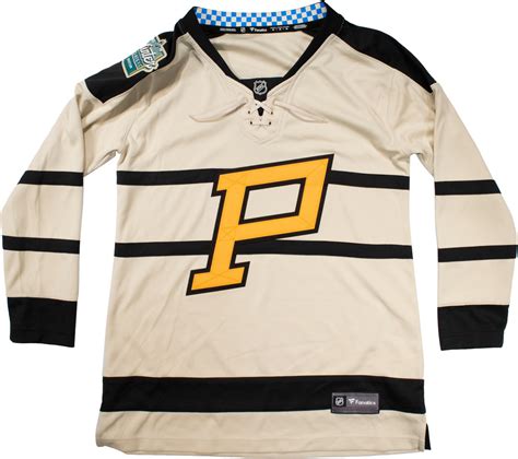 PITTSBURGH PENGUINS WINTER CLASSIC 2023 LADIES REPLICA BLANK JERSEY