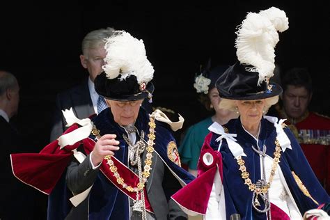 King attends first Order of the Garter service of his reign | The ...