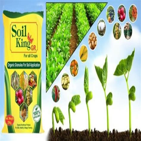 Liquid Soil Conditioner Organic Compost Granules Form Soil King Gr at ...