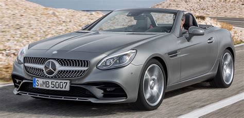 Mercedes-Benz SLC roadster debuts ahead of Detroit Mercedes-Benz SLC, R ...